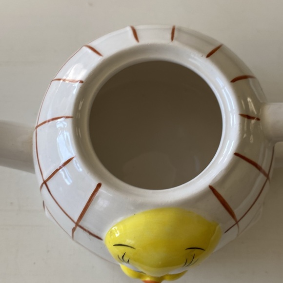 Warner Bros. 90’s Tweety Bird Ceramic Teapot Collectible - Vintage - Picture 6 of 11